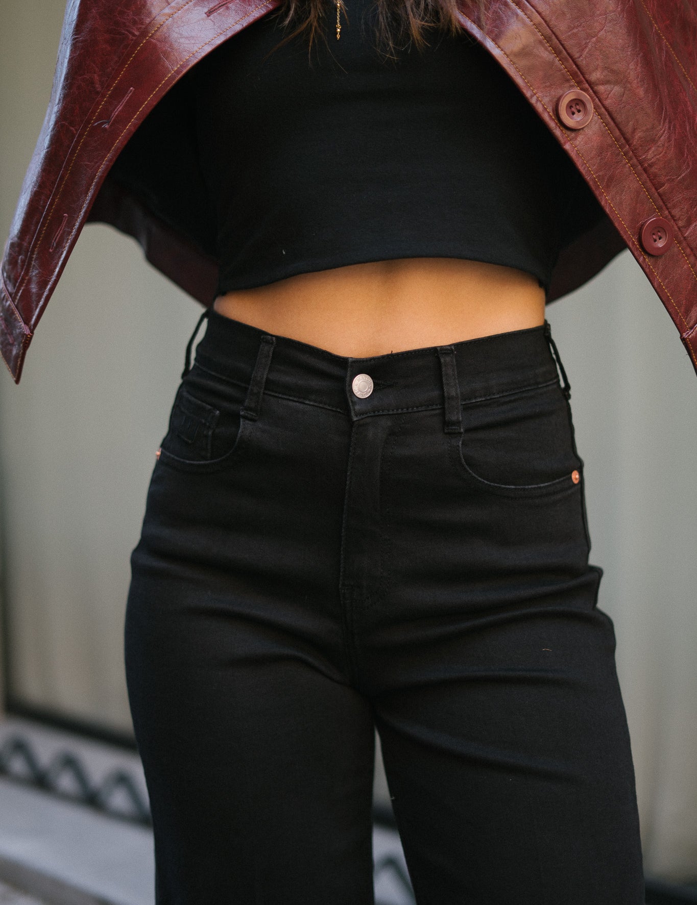 CULOTTE HIGH RISE - BLACK