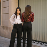 CULOTTE HIGH RISE - BLACK