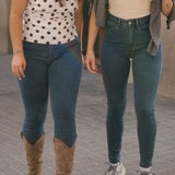 SKINNY HIGH RISE - BLUE