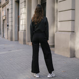 CULOTTE TALL HIGH RISE - BLACK