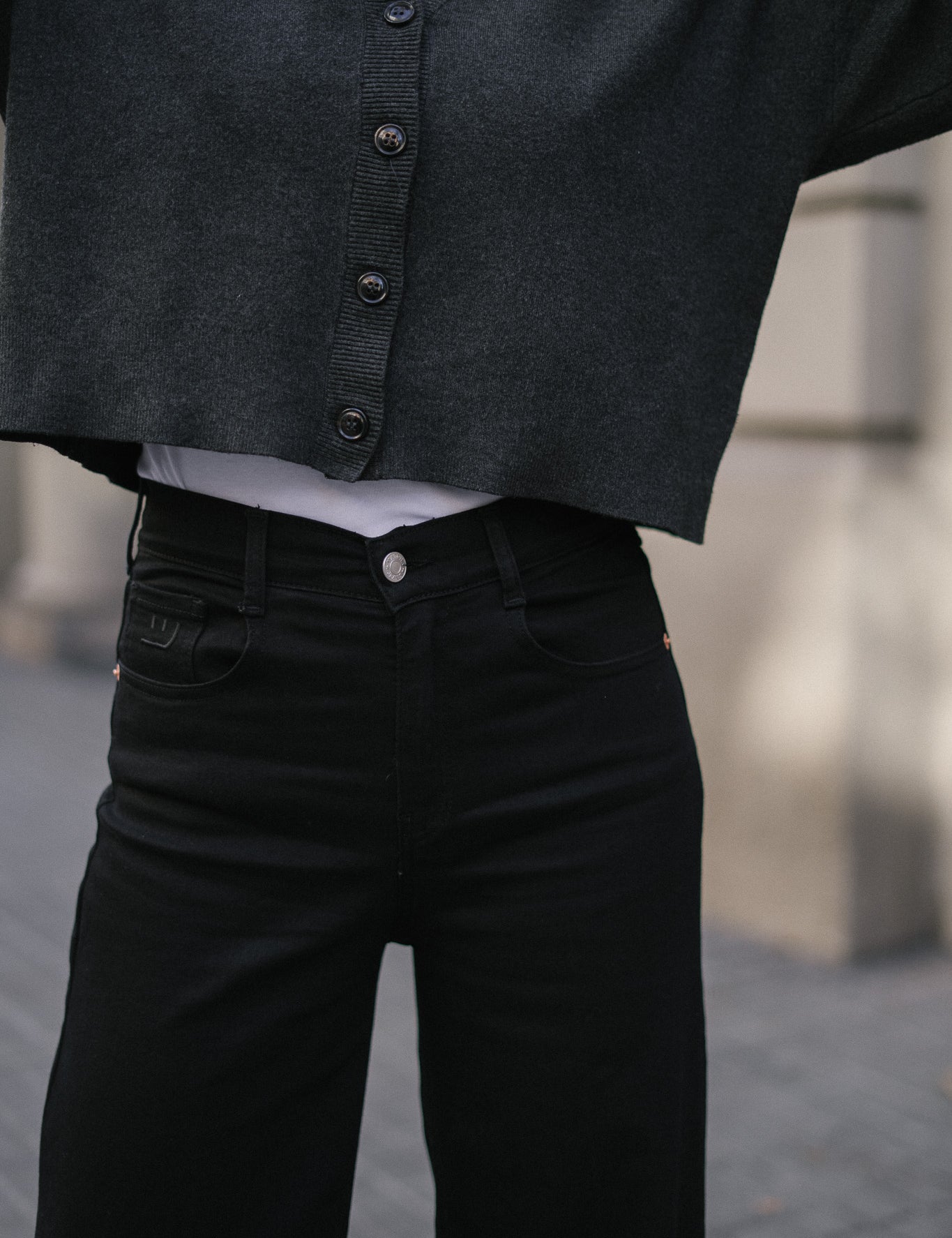 CULOTTE TALL HIGH RISE - BLACK