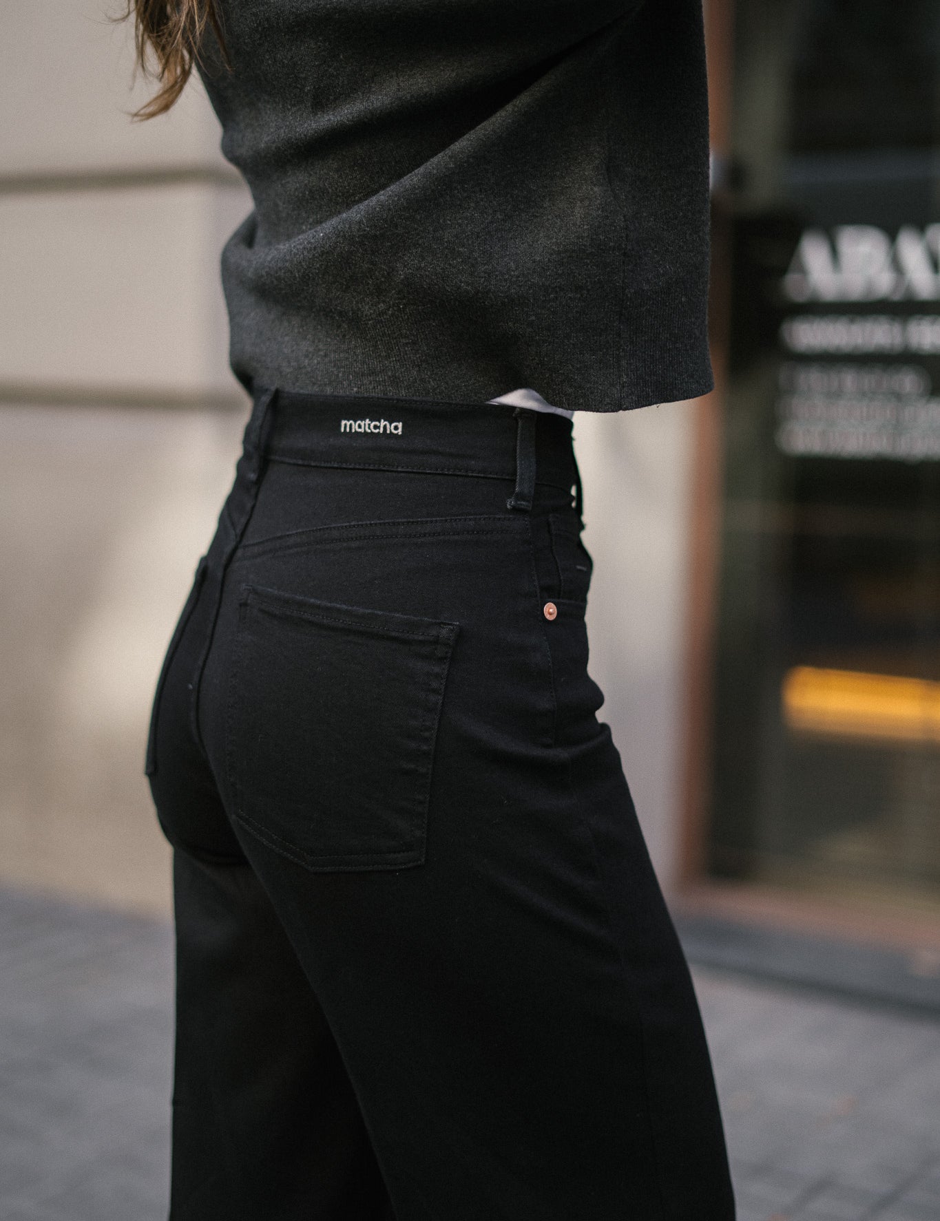 CULOTTE TALL HIGH RISE - BLACK