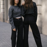 CULOTTE TALL HIGH RISE - BLACK