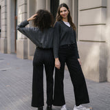 CULOTTE TALL HIGH RISE - BLACK