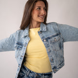 DENIM JACKET - LIGHT BLUE