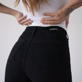 SKINNY NERVIO HIGH RISE - BLACK