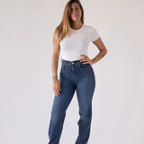 STRAIGHT HIGH RISE - BLUE