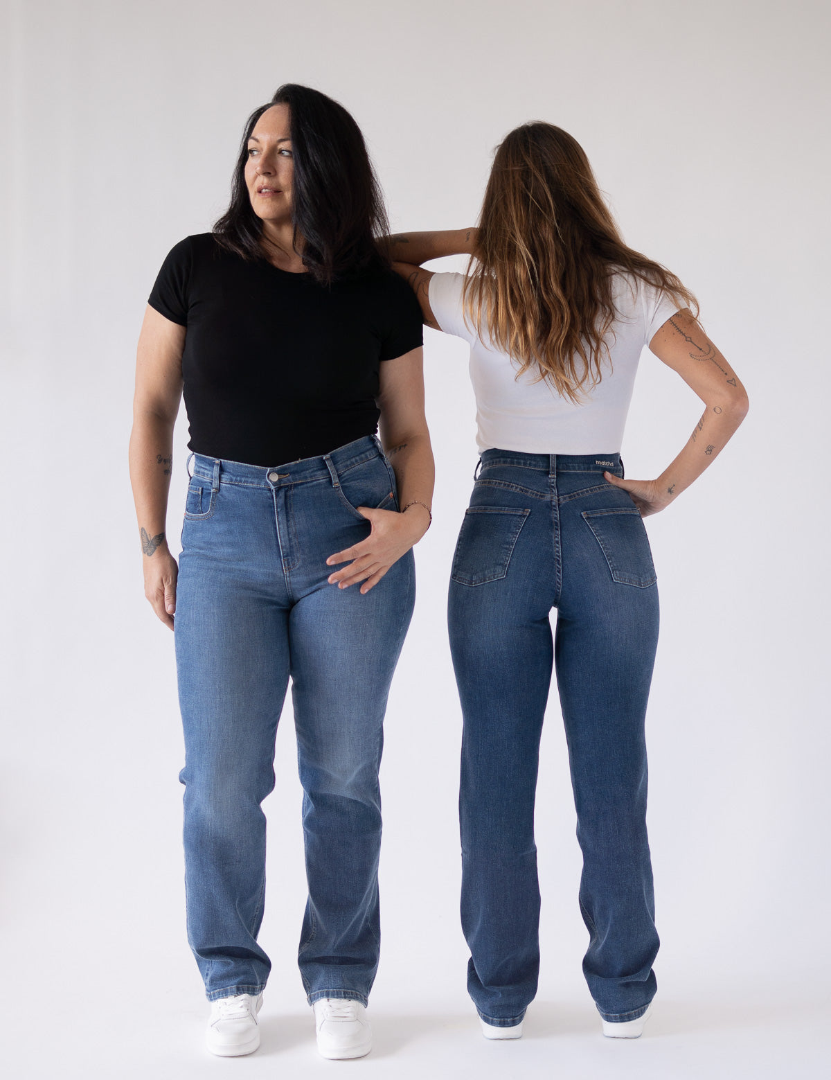 STRAIGHT HIGH RISE - BLUE