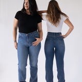 STRAIGHT HIGH RISE - BLUE