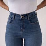 STRAIGHT HIGH RISE - BLUE