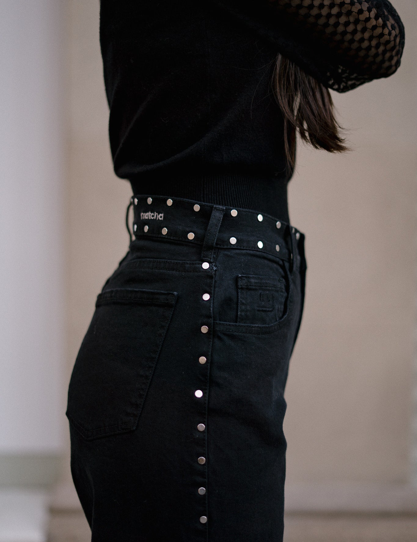 BAGGY TATXES PLATEJADES - BLACK