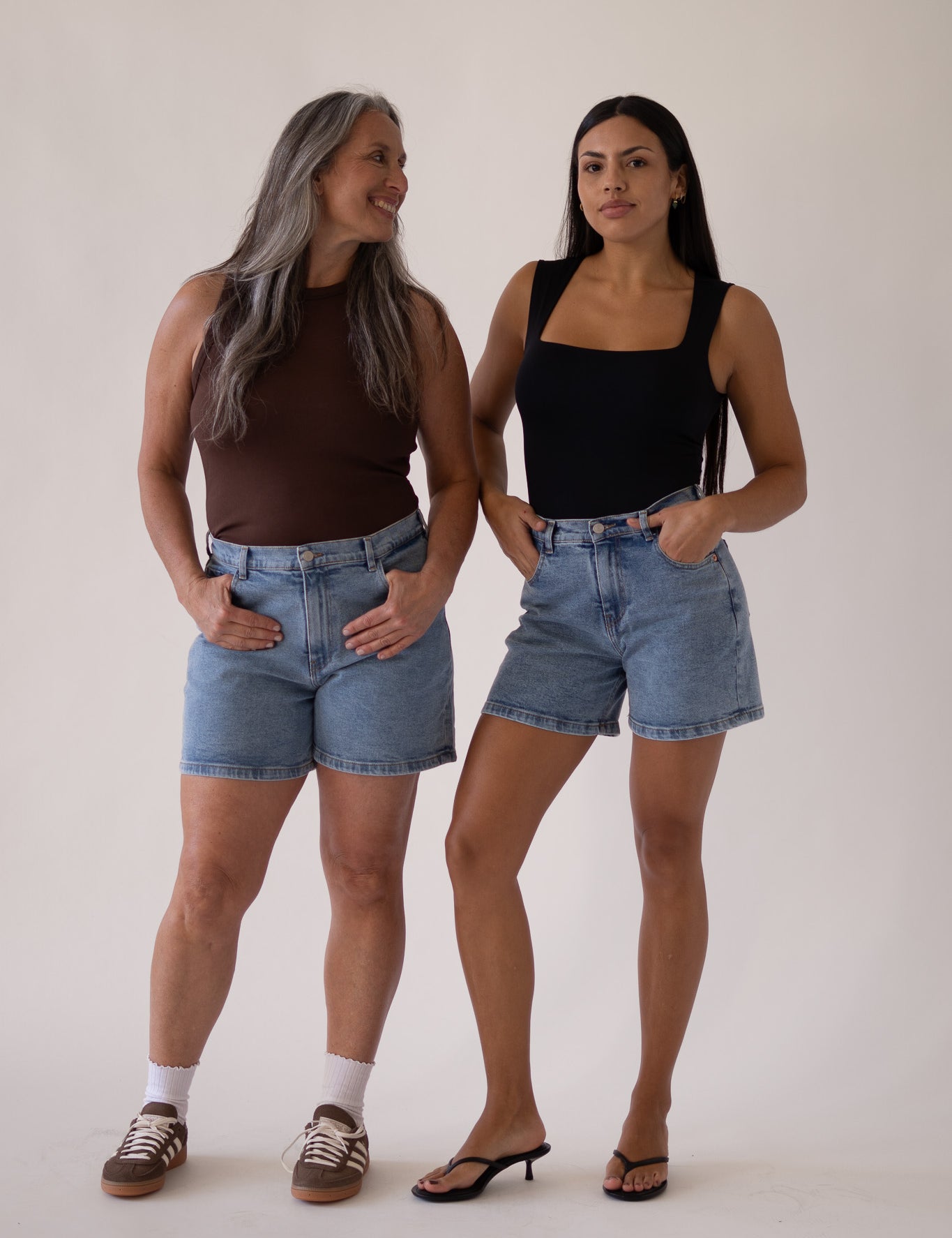 RELAXED SHORTS - LIGHT BLUE
