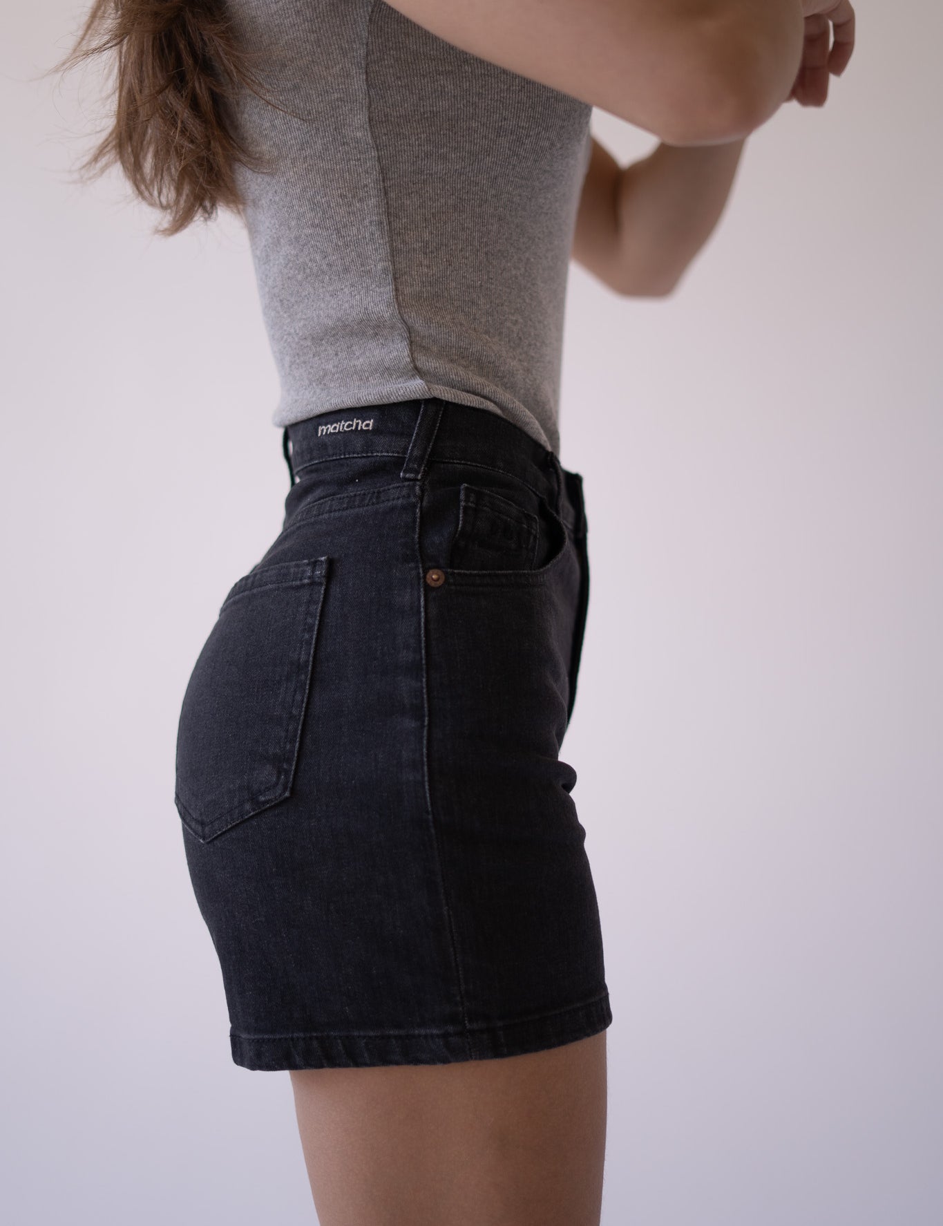 RELAXED SHORTS - GREY