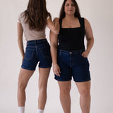 RELAXED SHORTS - DARK BLUE