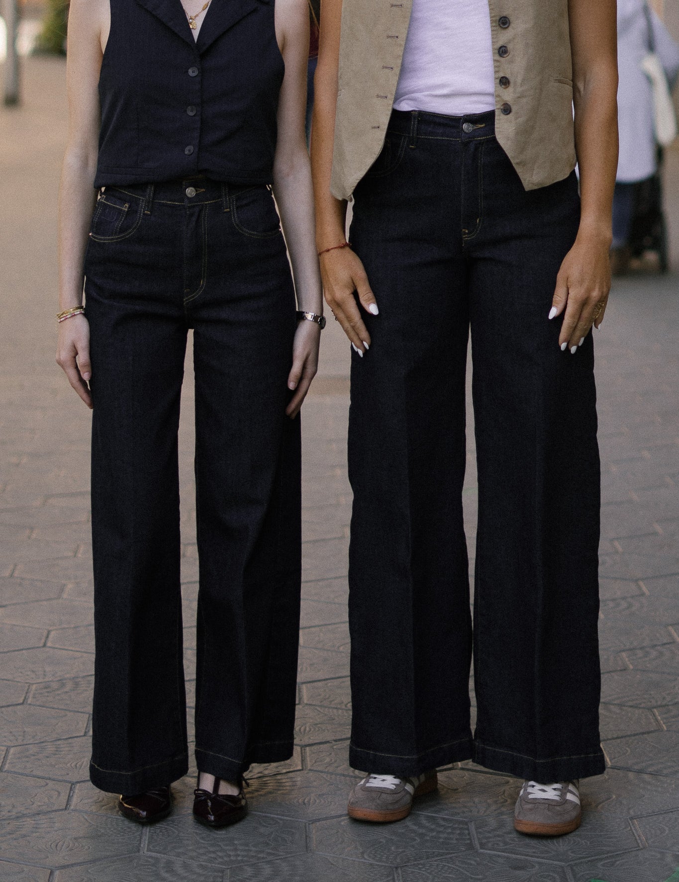 CULOTTE TALL HIGH RISE - RAW DENIM