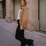 70'S FLARE TALL HIGH RISE - RAW DENIM