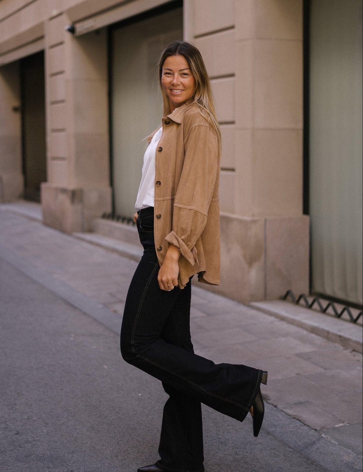 70'S FLARE TALL HIGH RISE - RAW DENIM