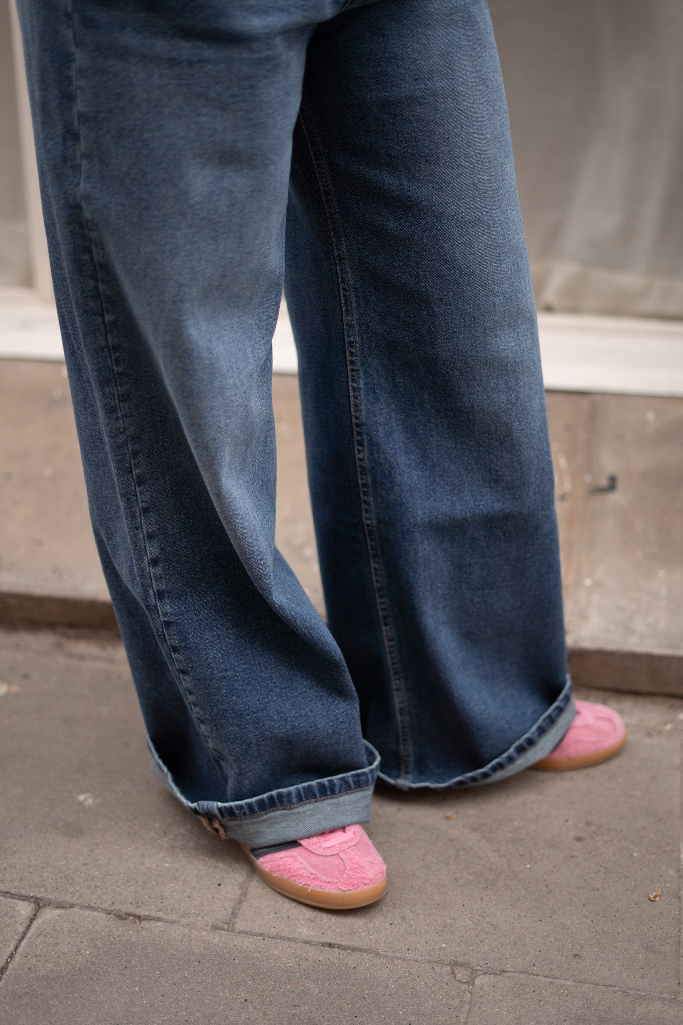 blue119's blog Images High Quality Grahic BAGGY HIGH RISE - DARK BLUE – Matcha Jeans