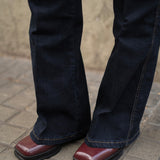 70'S FLARE HIGH RISE - RAW DENIM