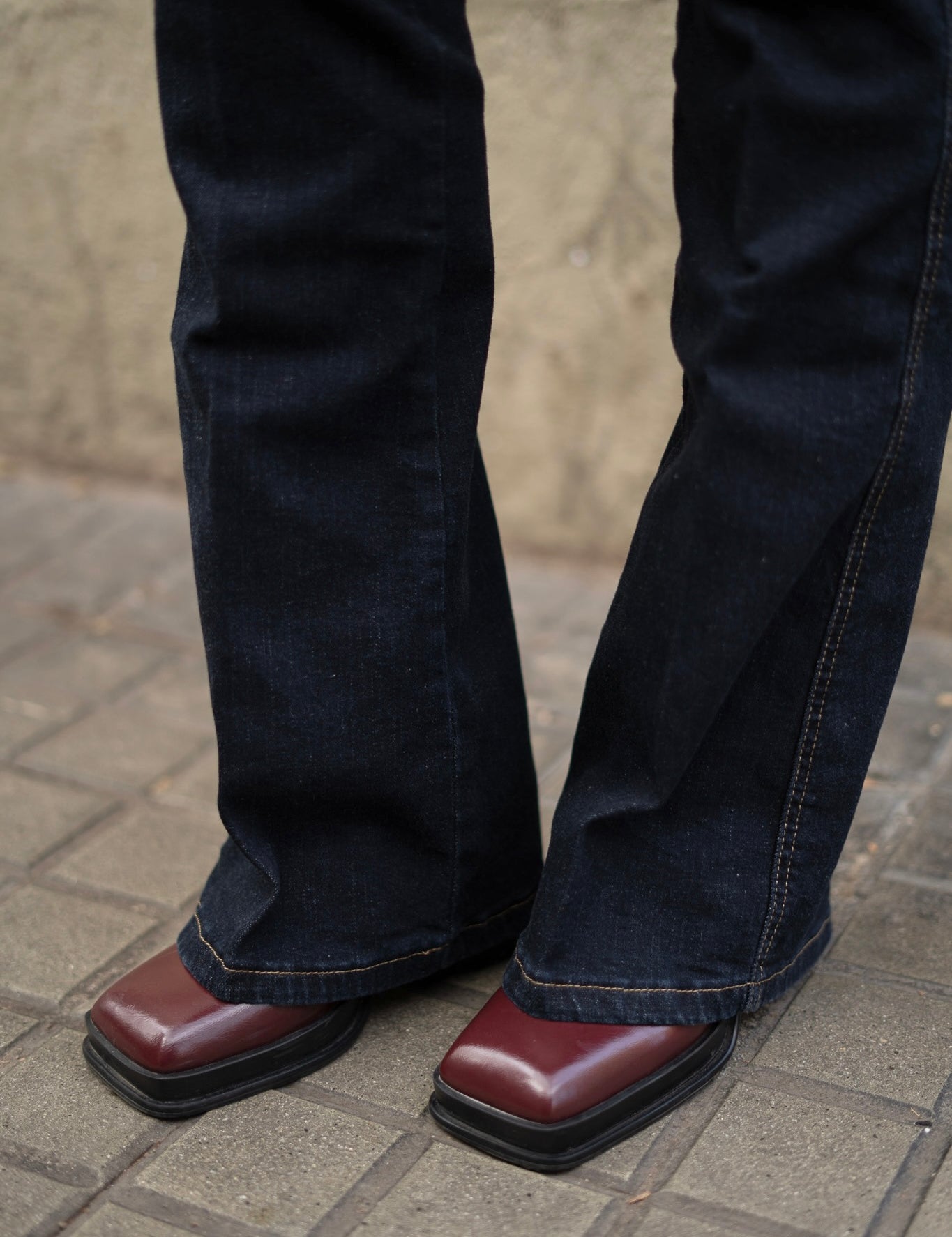 70'S FLARE HIGH RISE - RAW DENIM