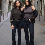 70'S FLARE HIGH RISE - RAW DENIM