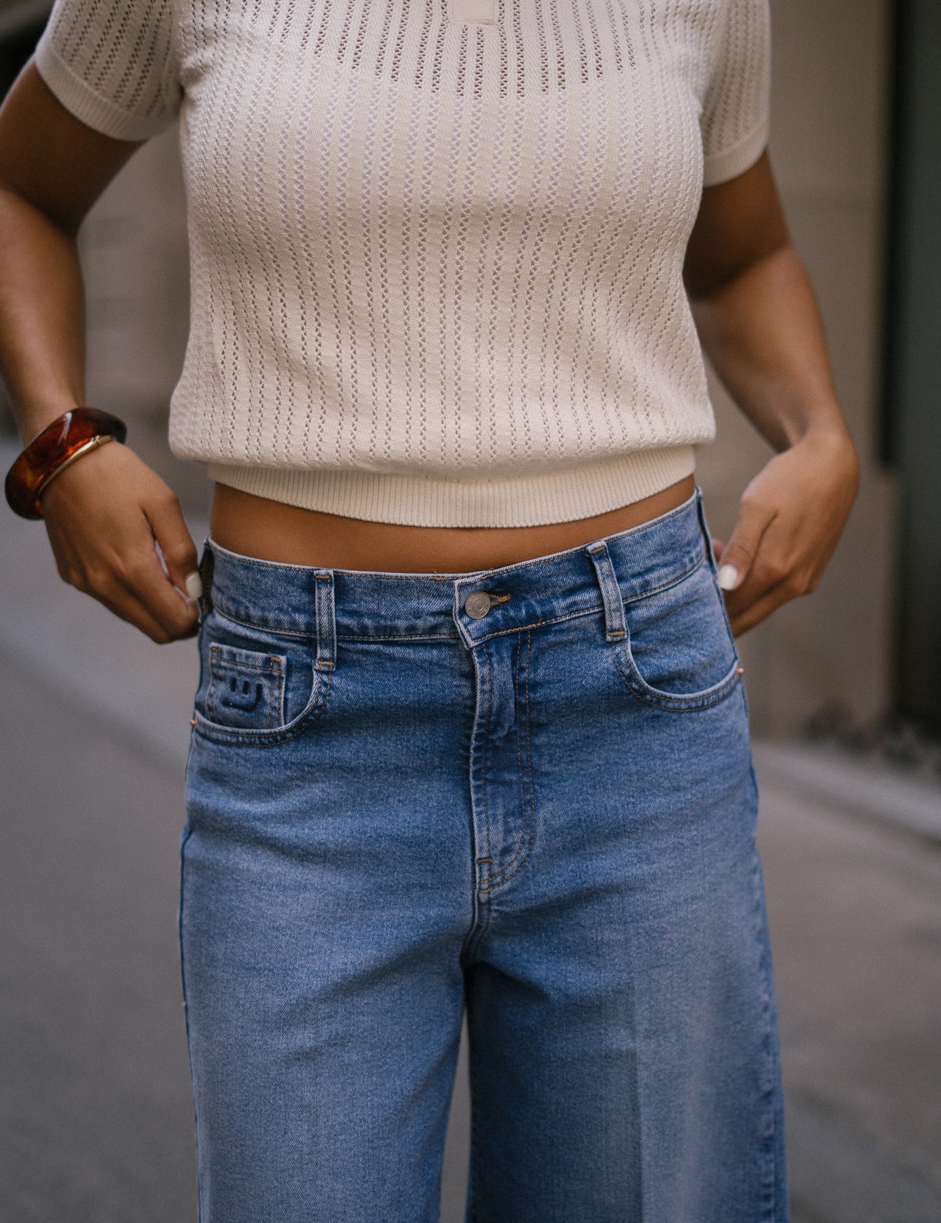 BERMUDA JORTS - BLUE