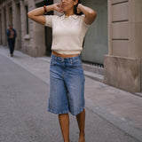 BERMUDA JORTS - BLUE