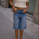 BERMUDA JORTS - BLUE