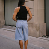 BERMUDA JORTS - BLEACH