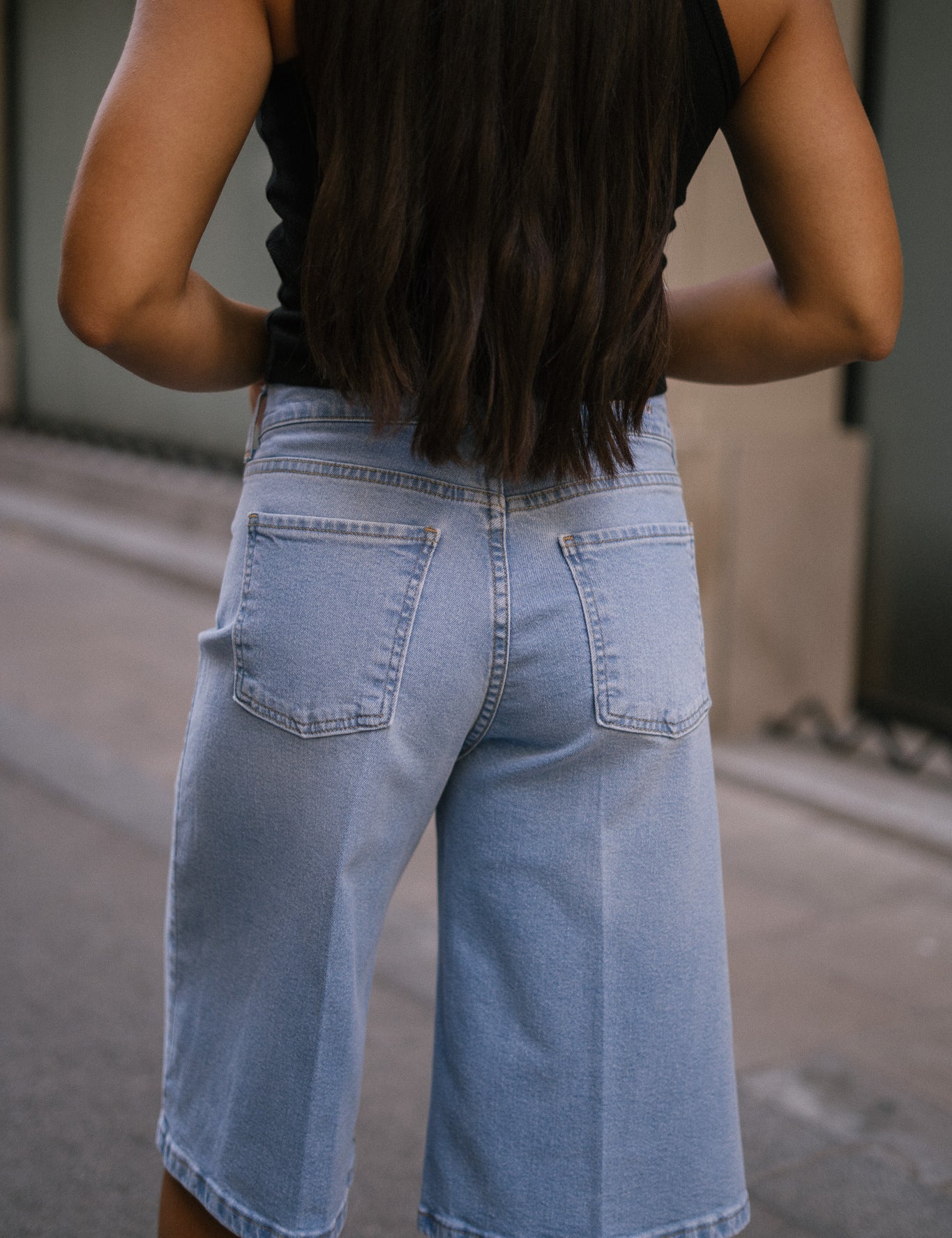 BERMUDA JORTS - BLEACH