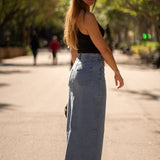 LONG SKIRT - LIGHT BLUE