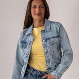 DENIM JACKET - LIGHT BLUE