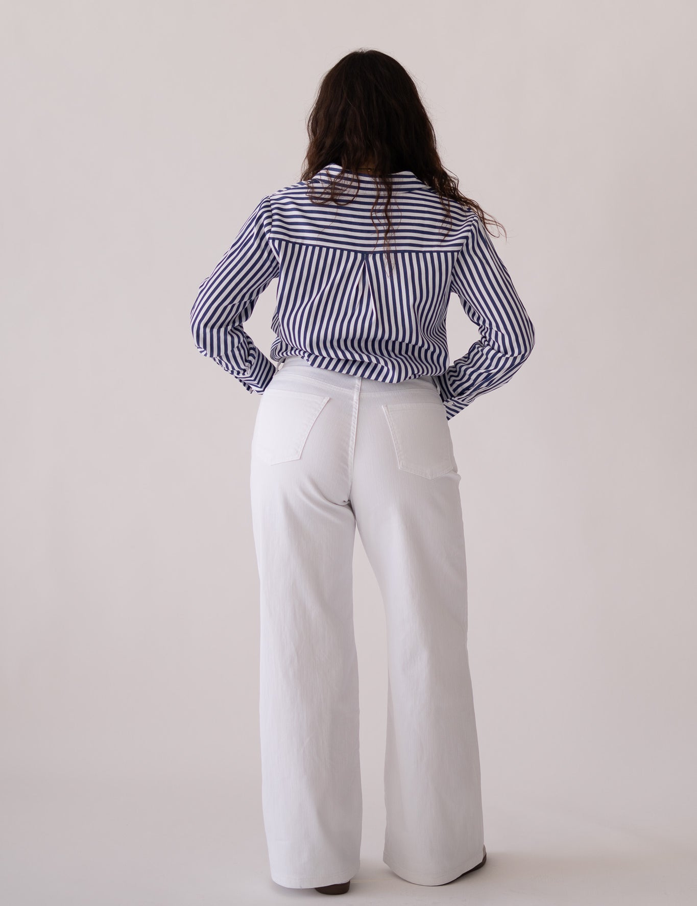 BAGGY HIGH RISE - WHITE
