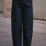 BARREL HIGH RISE - RAW DENIM