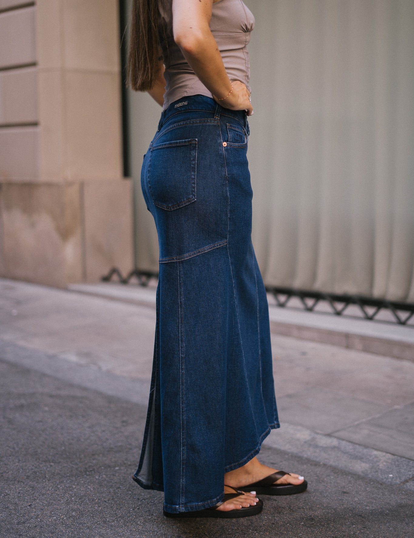 MERMAID SKIRT - DARK BLUE