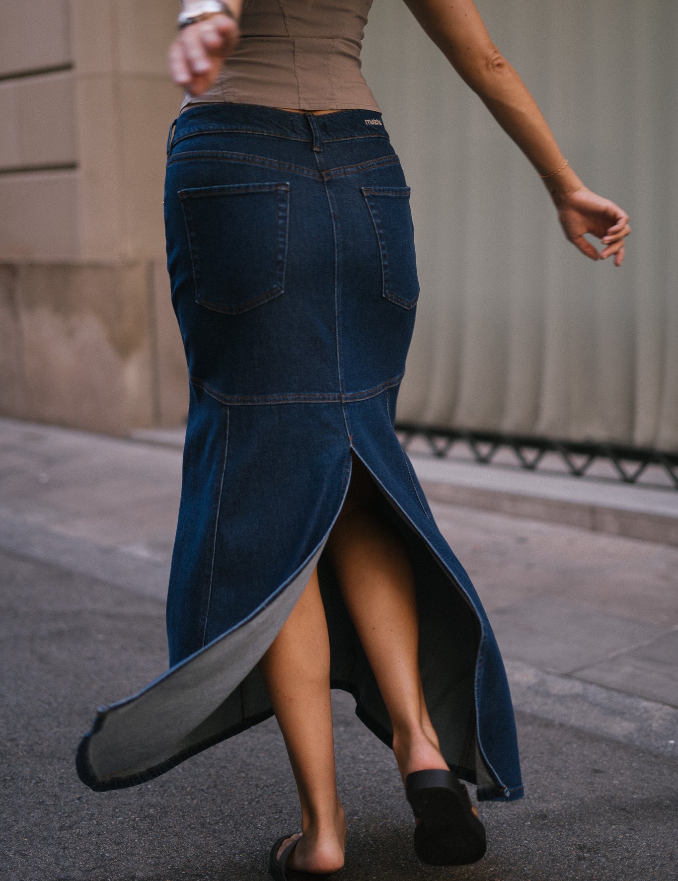 MERMAID SKIRT - DARK BLUE
