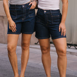 RELAXED SHORTS - RAW DENIM