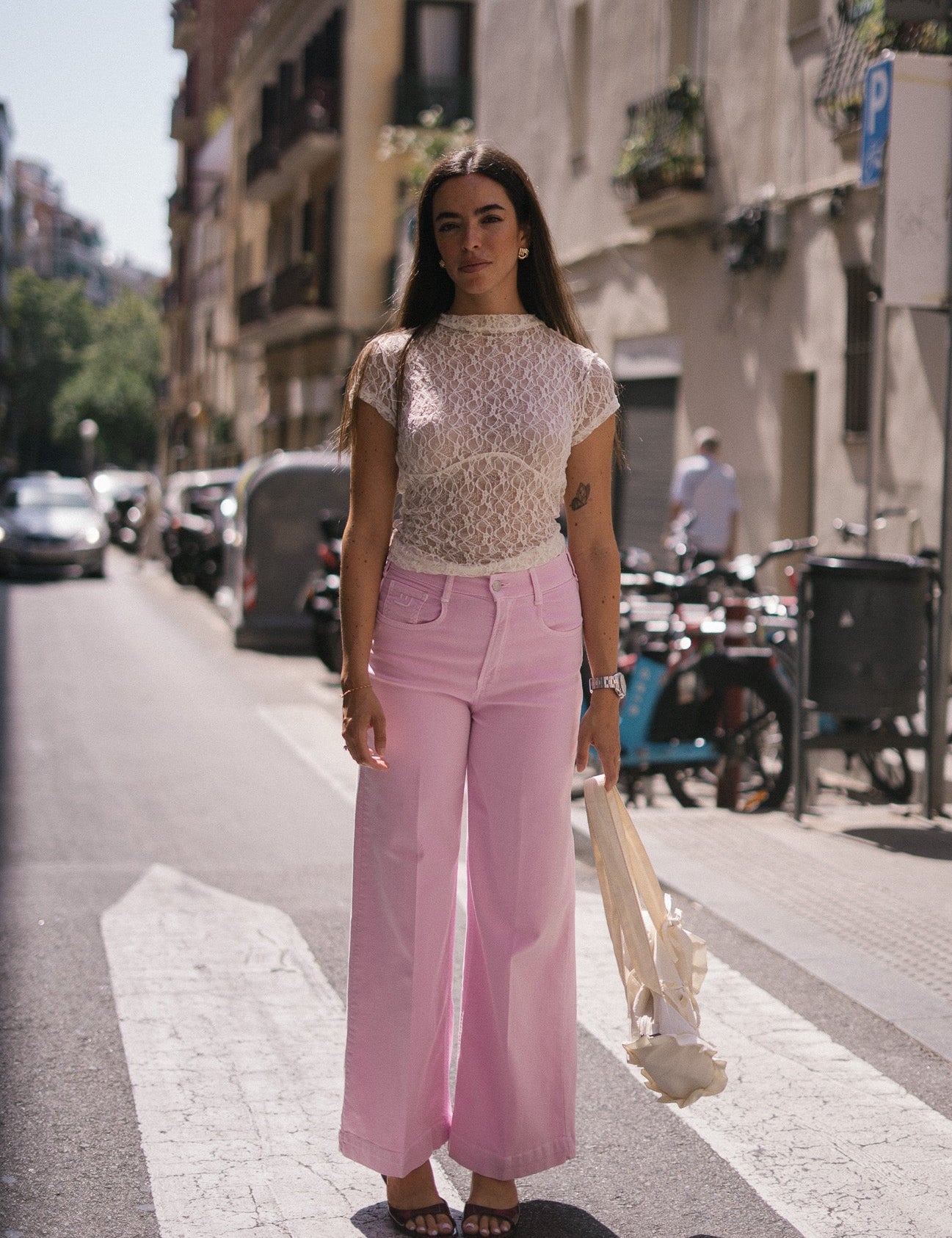 CULOTTE HIGH RISE - PINK
