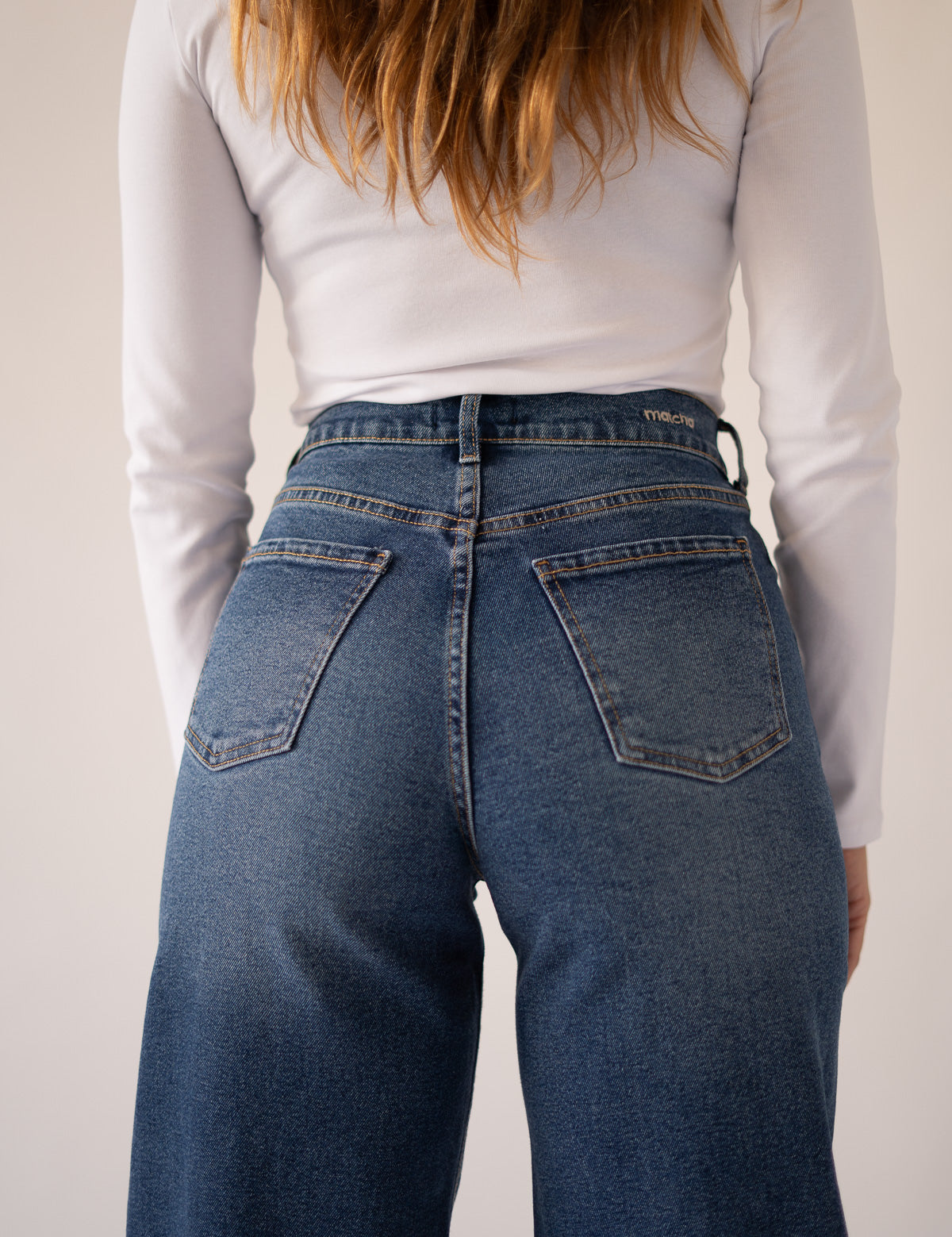 BAGGY HIGH RISE - DARK BLUE