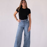 BAGGY HIGH RISE - LIGHT BLUE