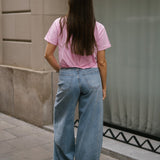 PALAZZO HIGH RISE - LIGHT BLUE