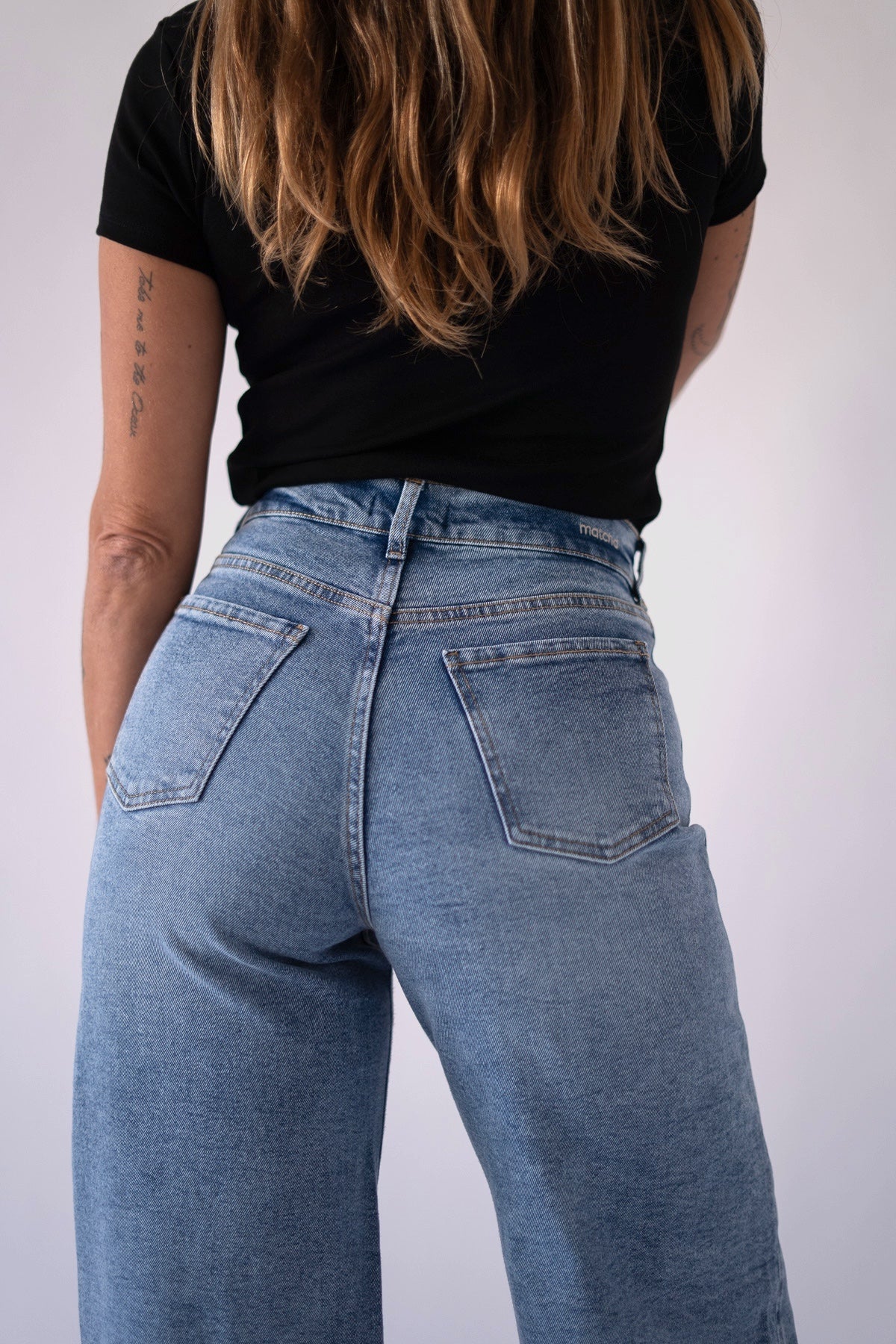 blue119's blog Images High Quality Grahic BAGGY HIGH RISE - LIGHT BLUE – Matcha Jeans