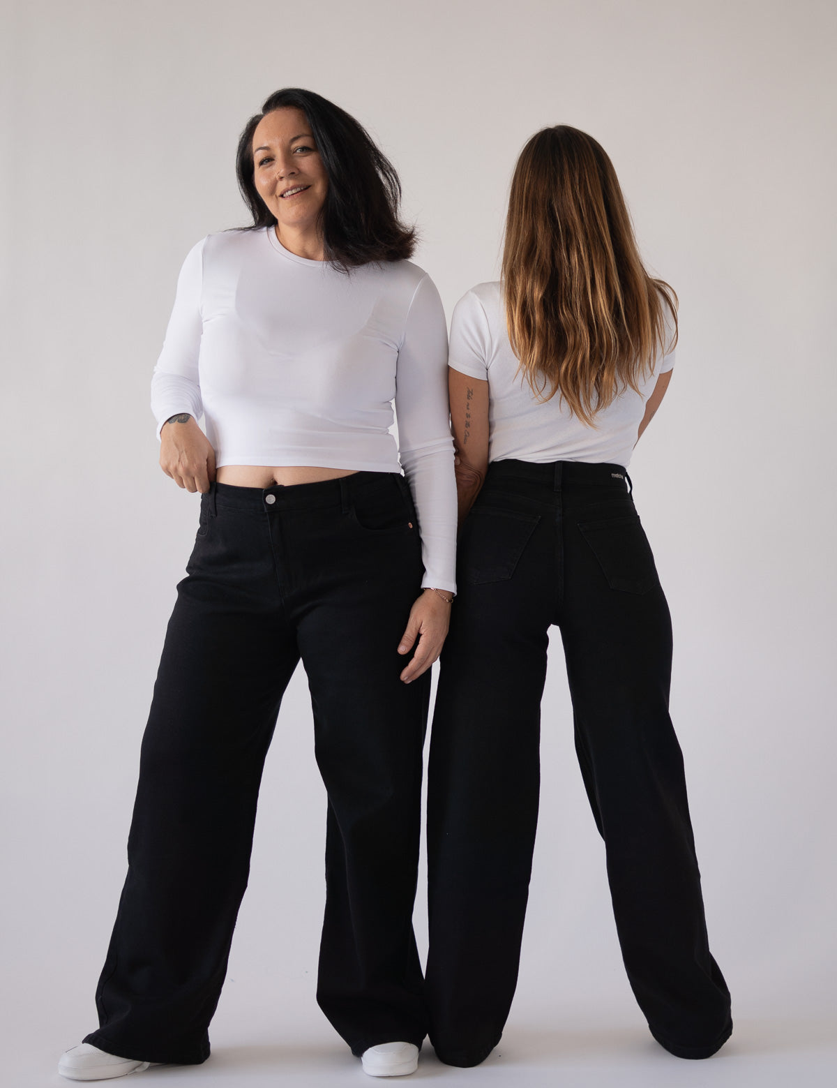 BAGGY HIGH RISE - BLACK