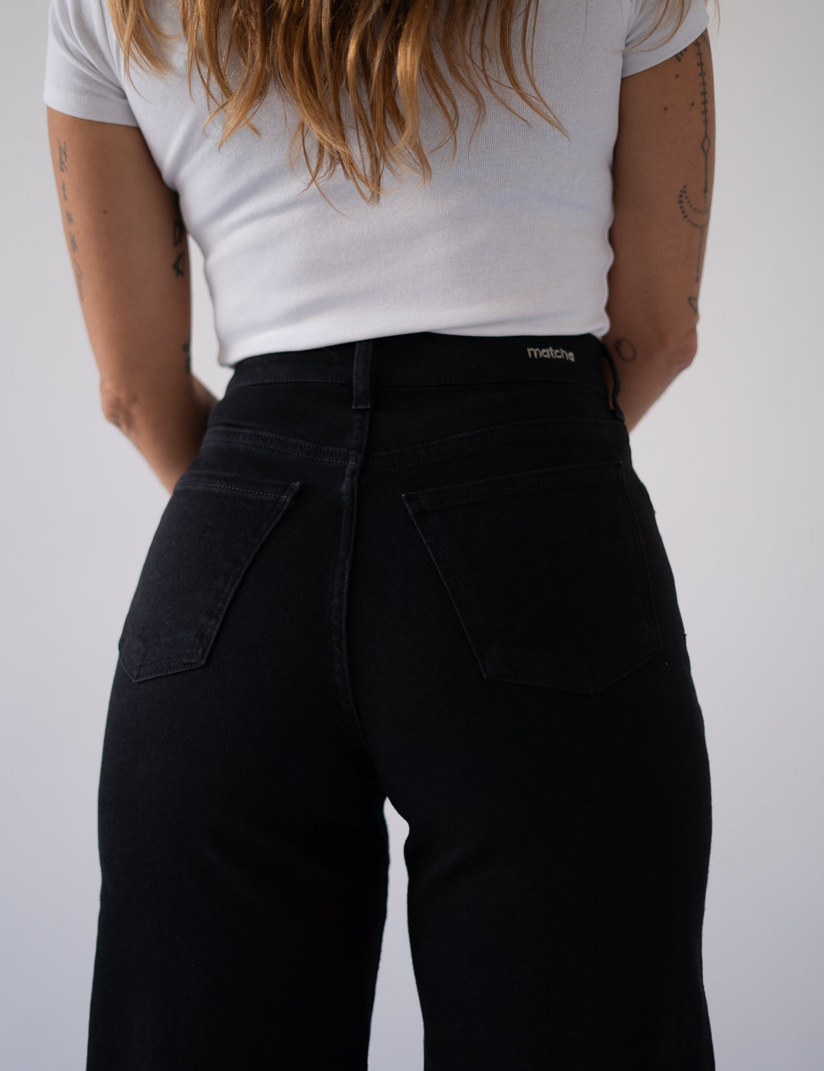 BAGGY HIGH RISE - BLACK