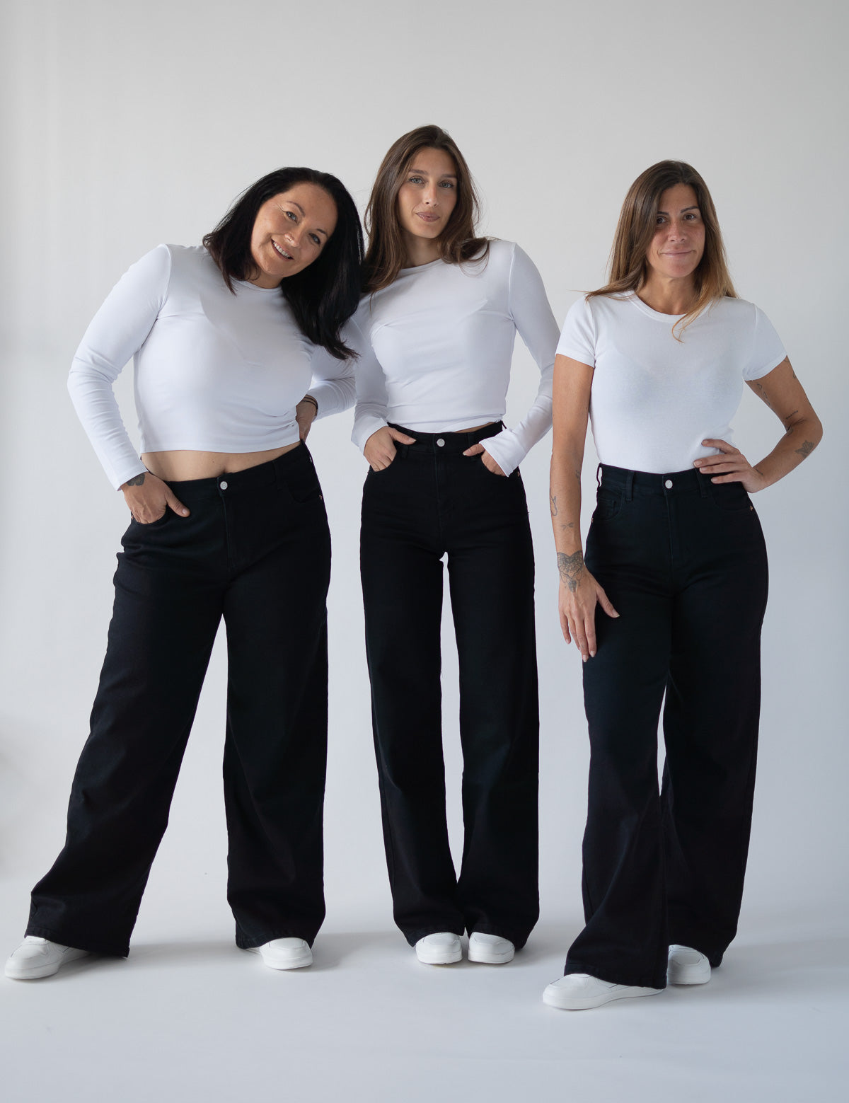 BAGGY TALL HIGH RISE - BLACK