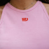 HALTER TANK TOP - PINK