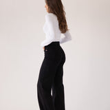 BAGGY TALL HIGH RISE - BLACK