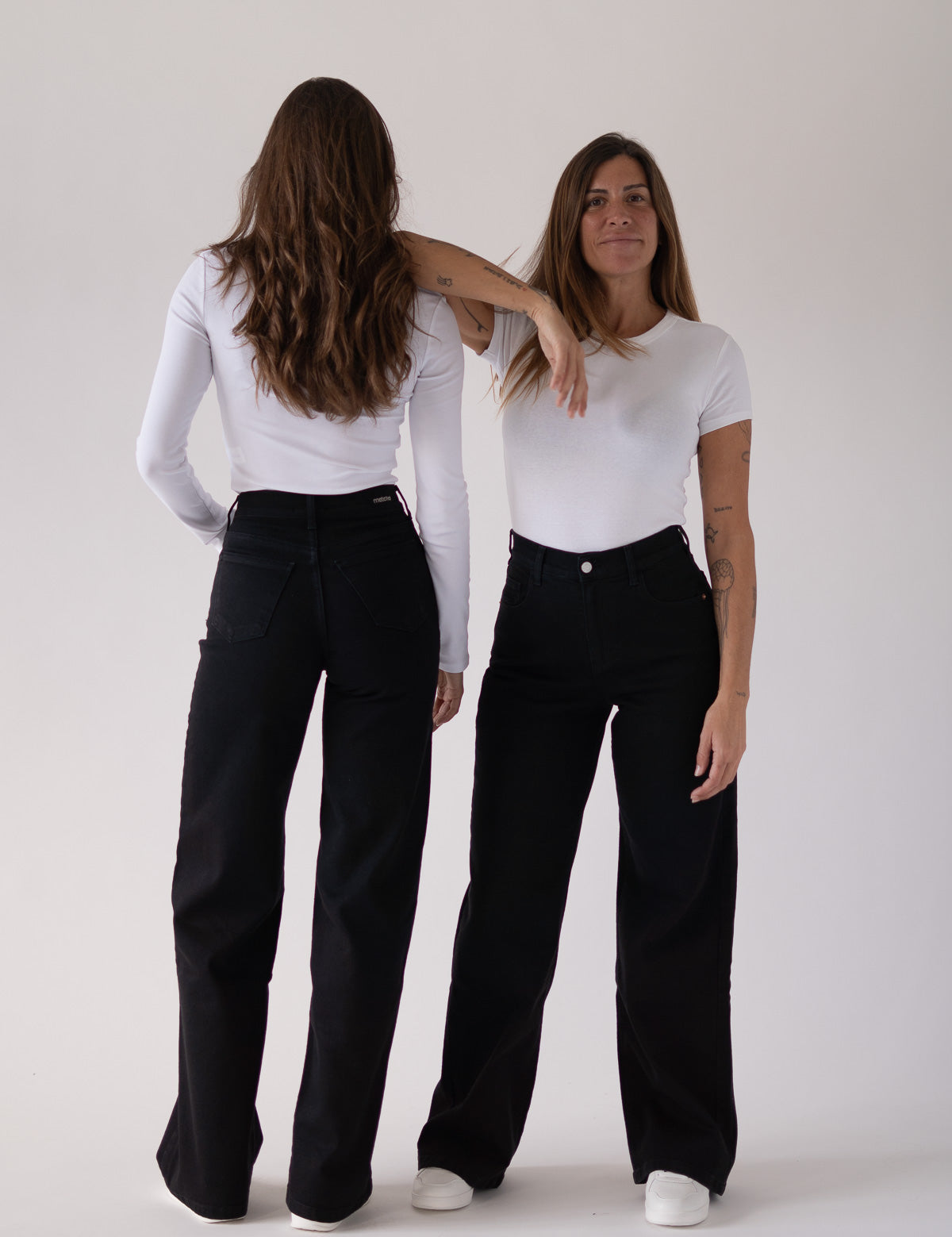 BAGGY TALL HIGH RISE - BLACK