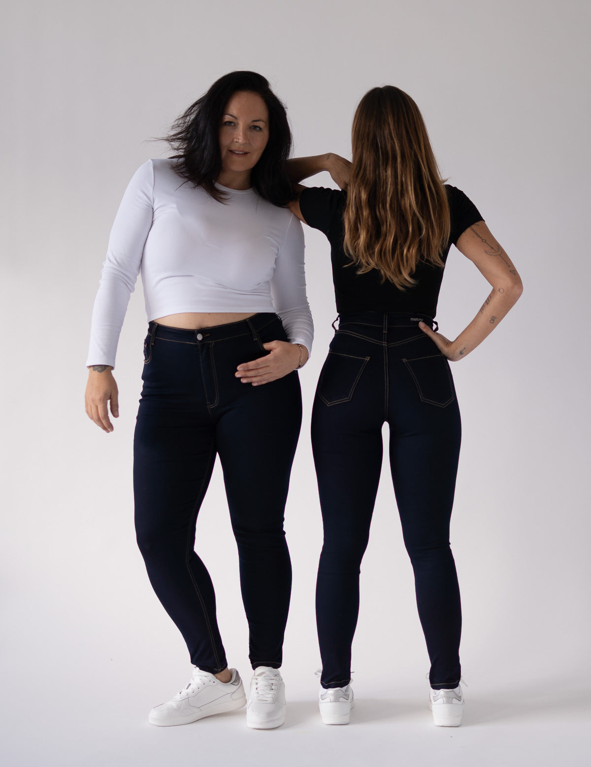 SKINNY HIGH RISE - RAW DENIM