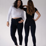 SKINNY HIGH RISE - RAW DENIM